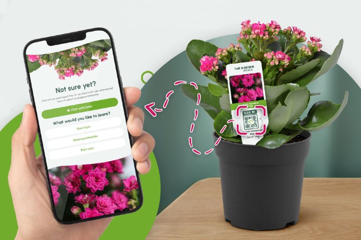 QR-oplossing voor plantverzorging QR-oplossing voor plantverzorging