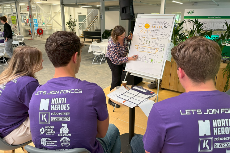 HortiHeroes Hackathon rondom robots en AI HortiHeroes Hackathon rondom robots en AI