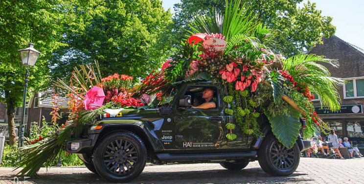 Warm welkom 75ste Flower Parade Warm welkom 75ste Flower Parade