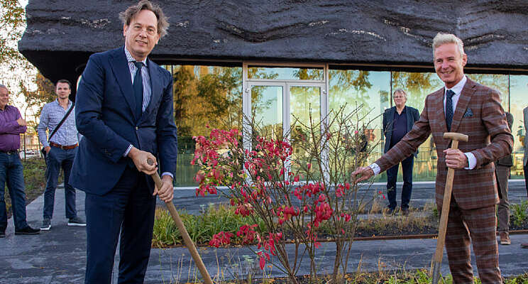 Tuin rond Food Forum op Floriade opgeleverd Tuin rond Food Forum op Floriade opgeleverd