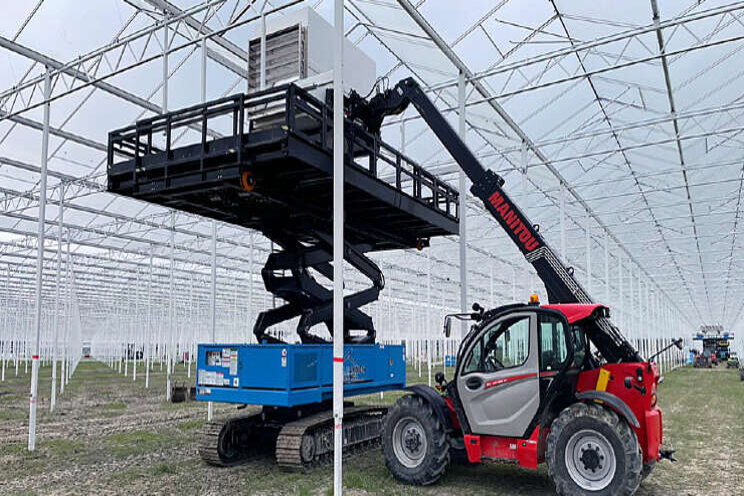 Luchtbehandelingskasten op nieuwbouw Schenkeveld Luchtbehandelingskasten op nieuwbouw Schenkeveld