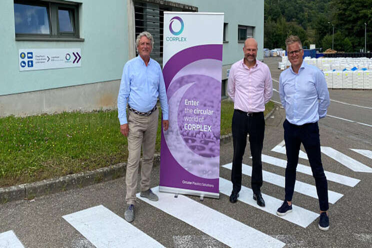Corplex neemt belang in Circular Plastics Corplex neemt belang in Circular Plastics
