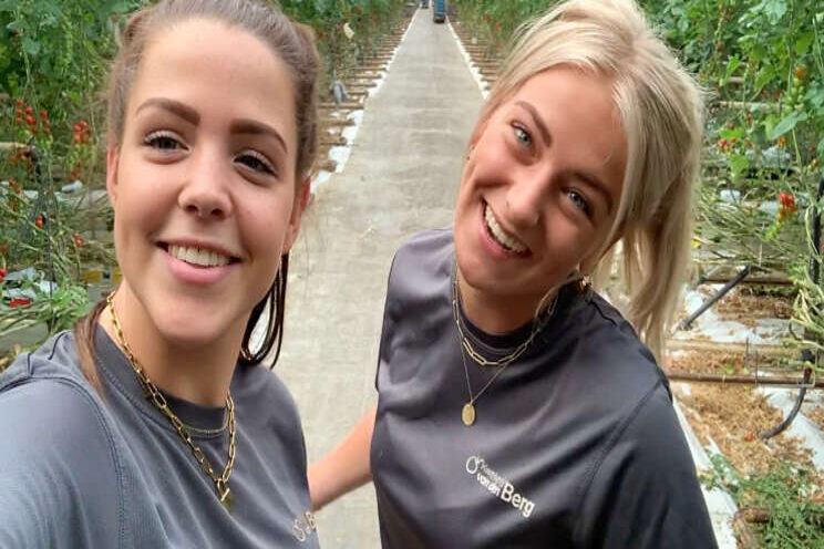 Vlog uit de Kas: Sanne en Tess Vlog uit de Kas: Sanne en Tess