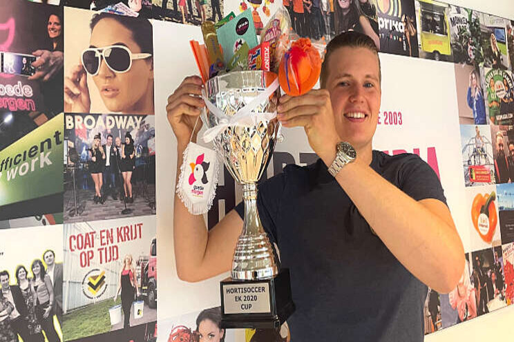 Bas Bazuin wint HortiSoccer! Bas Bazuin wint HortiSoccer!
