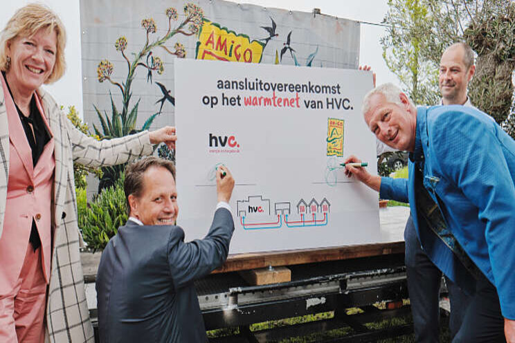 Amigo Plant sluit aan op duurzaam warmtenet Alton Amigo Plant sluit aan op duurzaam warmtenet Alton