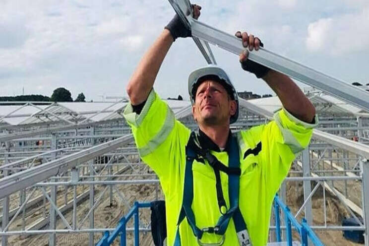 Start bouw nieuwe kas Syngenta Start bouw nieuwe kas Syngenta