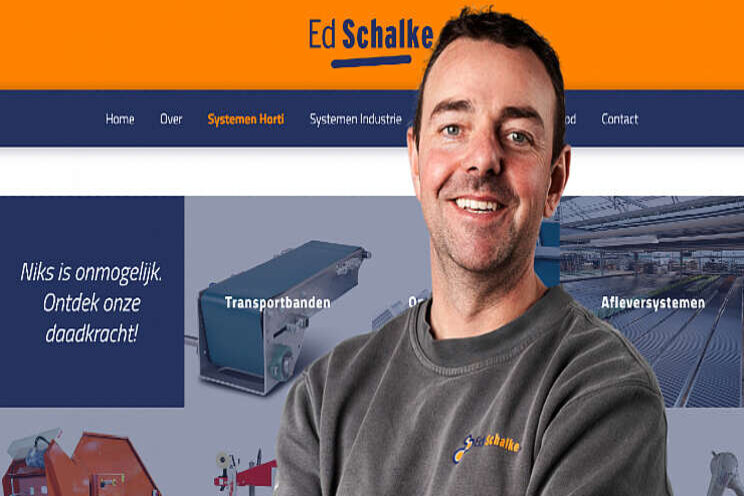 Ed Schalke online in het nieuw Ed Schalke online in het nieuw