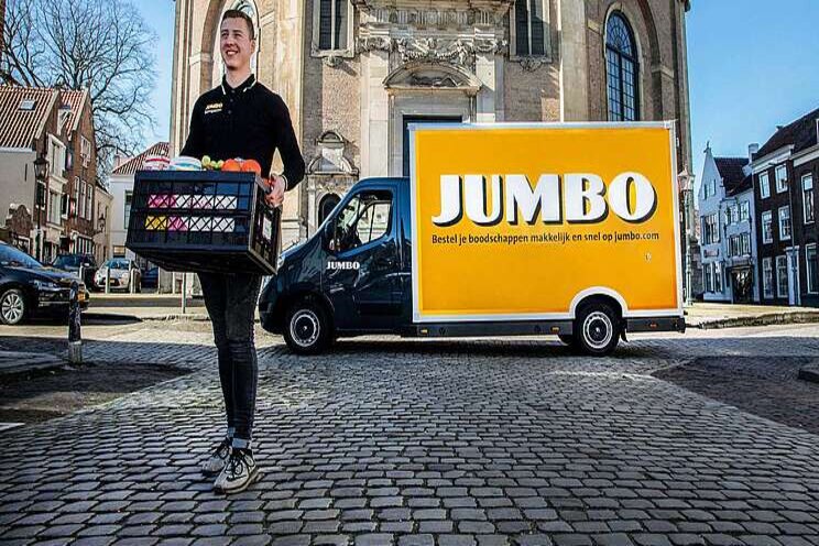 Steeds meer boodschappen worden thuisbezorgd Steeds meer boodschappen worden thuisbezorgd